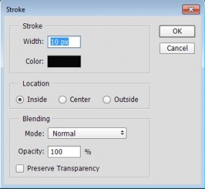 Edit Stroke