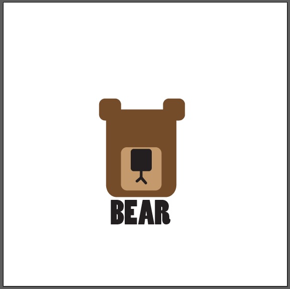 Tutorial Flat Design Logo Beruang Sederhana