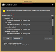 Cara Membuka File Illustrator Yang Missing Font Tanpa Missing
