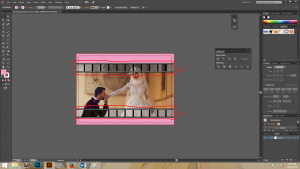 Cara Membuat Cover Depan Undangan Pernikahan Model 11-4