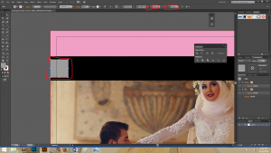 Cara Membuat Cover Depan Undangan Pernikahan Model 11-6