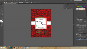 Cara Membuat Cover Depan Undangan Pernikahan Model 8-7