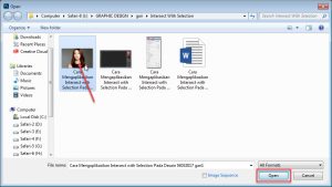 Cara Mengaplikasikan Intersect with Selection Pada Desain