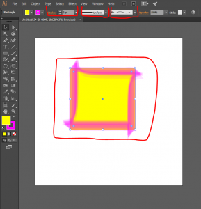 Cara Mengatur volume stroke Pada Illustrator-2