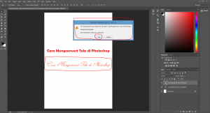 Cara Mengconvert Teks di Photoshop-5
