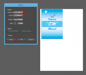 Cara Mounting brosur A5 Untuk Digital Print-5