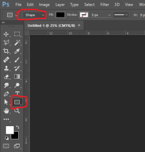 Perbedaan Membuat Objek Menggunakan Pixel Dan Shape Di Photoshop-1