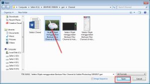 Seleksi Objek menggunakan Bantuan Fitur Channel di Adobe Photoshop