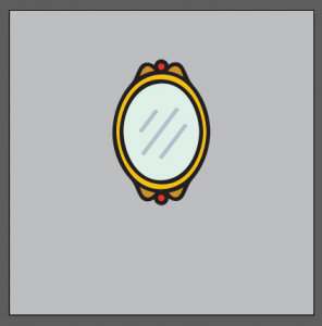 Tutorial Membuat Cermin Flat Desain Snow White