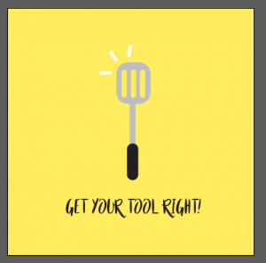 Tutorial Membuat Spatula Flat Desain Unik