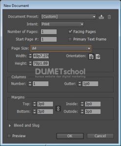 Cara Membuat Kolom Kata di Adobe Indesign