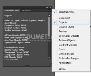 Cara Mengetahui Ukuran Panjang suatu Objek Di Adobe Illustrator