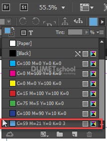 Cara Menyimpan Warna yang Sering Digunakan di Adobe Indesign