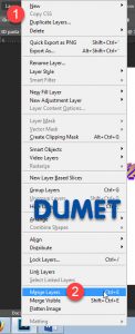 Memberi Efek 3D pada Teks dengan Menggunakan Adobe Photoshop