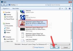 Membuat Custom Shape Tool Berbentuk ADELE di Adobe Photoshop