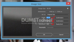 Cara Melihat Ukuran Sebuah Desain Di Photoshop-3