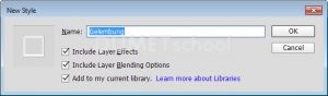 Cara Membuat dan Menyimpan Style Gelembung di Adobe Photoshop Part 2