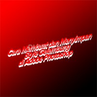 Cara Membuat dan Menyimpan Style Gelembung di Adobe Photoshop