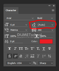 Cara Mengatur Jarak Teks Di Photoshop-6