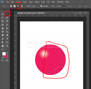 Cara Menggambar Objek 2D Di Adobe Photoshop-7