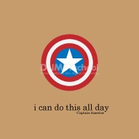 Tutorial Membuat Ikon Captain America Mudah