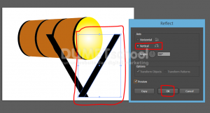 Cara Membuat Bedug Di Illustrator-11