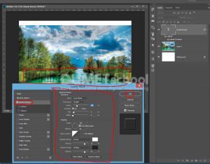 Cara Membuat Effect Tulisan Transparant Di Photoshop-6