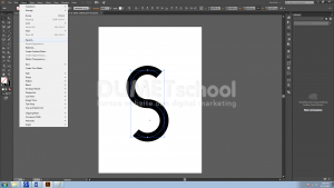 Cara Membuat Huruf S dari Lingkaran Di Adobe Illustrator