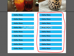 Cara Membuat Layout Daftar Menu Yang Rapi-8