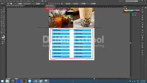 Cara Membuat Layout Daftar Menu Yang Rapi-9