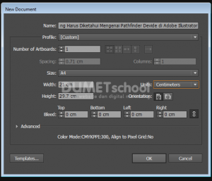 Hal yang Harus Diketahui Mengenai Pathfinder Devide di Adobe Illustrator