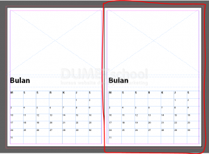 Cara Membuat Calender Dinding Di Indesign (Part 2)-3