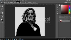 Cara Membuat Custom Brush Bentuk Tokoh Terkenal di Adobe Photoshop