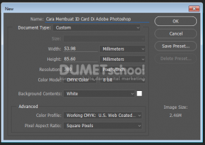 Cara Membuat ID Card Di Adobe Photoshop
