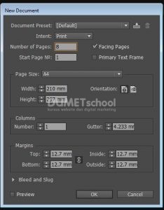 Cara Membuat Table Pada Software Pengolah Gambar Adobe InDesign