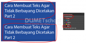 Cara Membuat Teks Agar Tidak Berbayang Dicetakan (Part2)-7