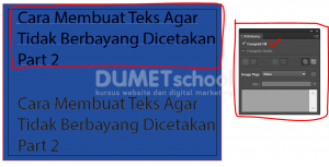 Cara Membuat Teks Agar Tidak Berbayang Dicetakan (Part2)-8