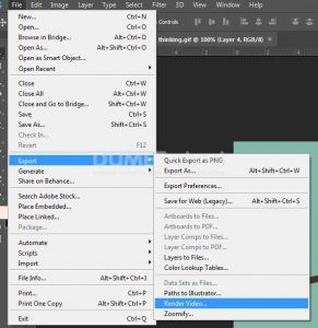 Memaksimalkan Fungsi Export Pada Software Pengolah Gambar Adobe Photoshop