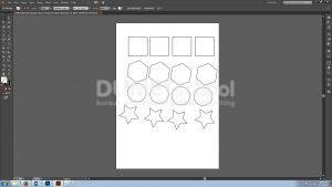 Seleksi Objek Berdasarkan Warna Stroke Di Adobe Illustrator