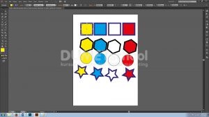 Seleksi Objek Berdasarkan Warna Stroke Di Adobe Illustrator