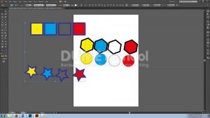 Seleksi Objek Berdasarkan Warna Stroke Di Adobe Illustrator