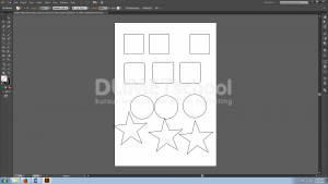 Seleksi Objek Berdasarkan Warna Stroke dan Fill Di Adobe Illustrator