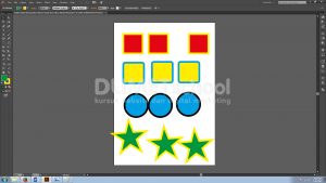 Seleksi Objek Berdasarkan Warna Stroke dan Fill Di Adobe Illustrator