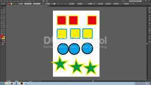 Seleksi Objek Berdasarkan Warna Stroke dan Fill Di Adobe Illustrator