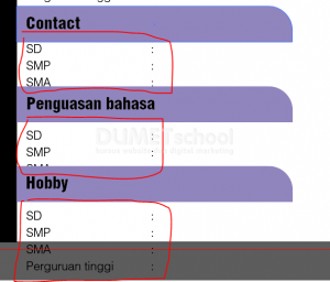 Cara Membuat Curriculum Vitae Sederhana Dengan Illustrator-11