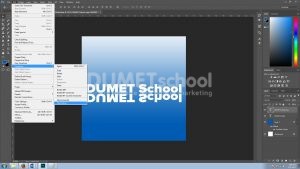 Cara Menciptakan Efek Cermin Pada Teks di Adobe Photoshop