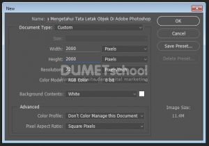 Cara Mengetahui Tata Letak Objek Di Adobe Photoshop
