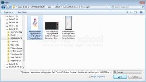 Menambahkan Copyright Pada Foto di Software Pengolah Gambar Adobe Photoshop