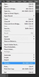 Menambahkan Copyright Pada Foto di Software Pengolah Gambar Adobe Photoshop