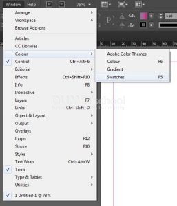 Cara Membuat Custom Swatch Di Software Pengolah Gambar Adobe Indesign